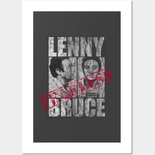 Lenny Bruce: Fearless Posters and Art